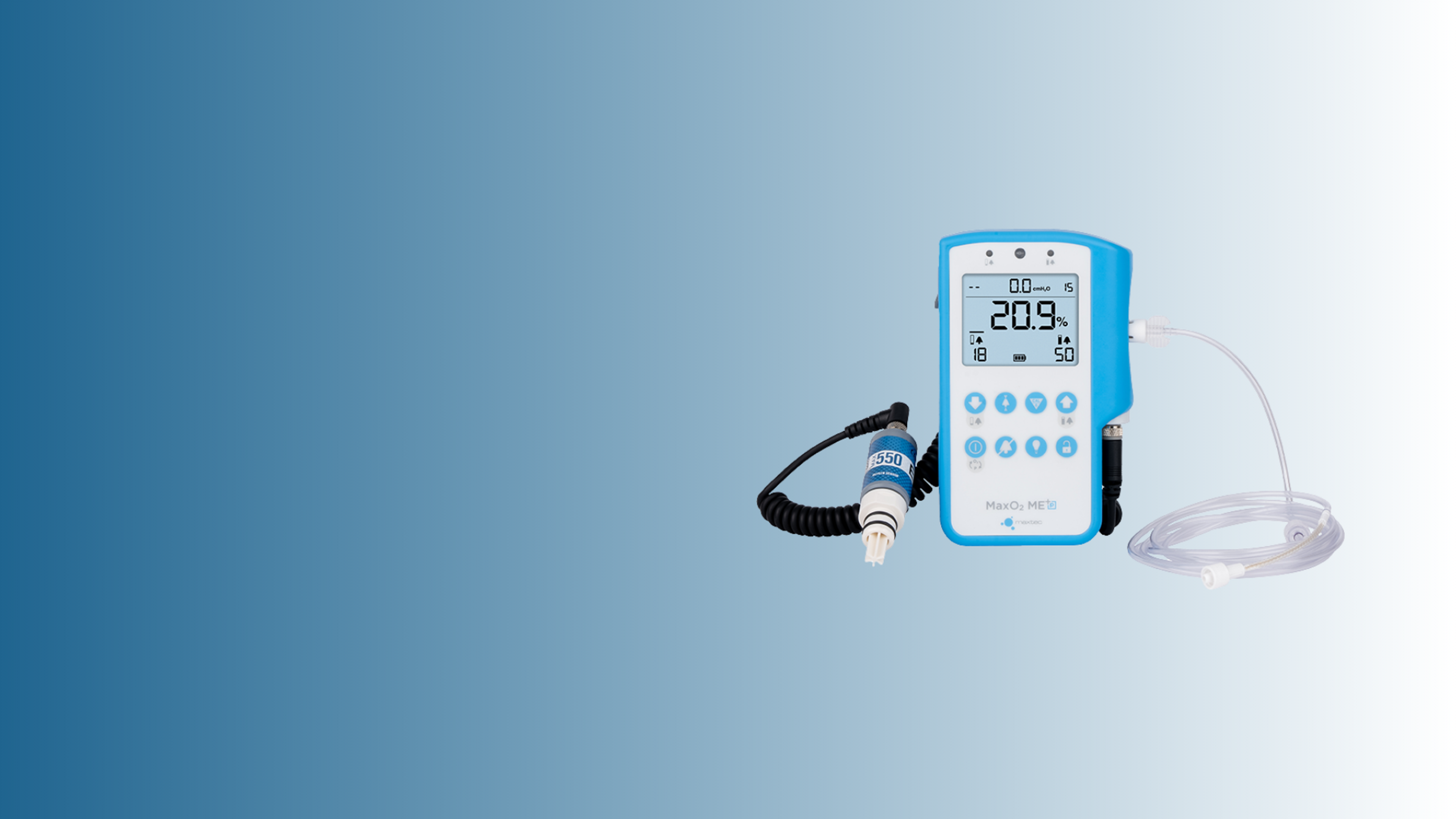 MaxO₂ ME+p Oxygen & Pressure Monitor | Salaera